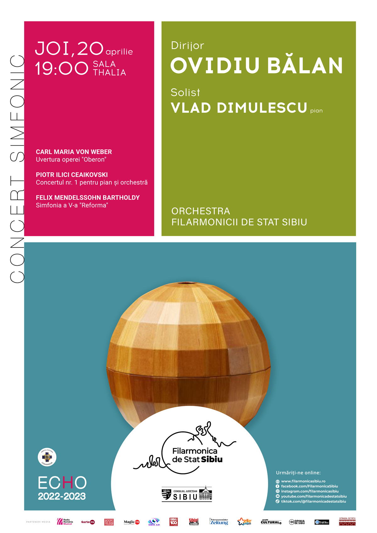 Concert simfonic cu Vlad Dimulescu