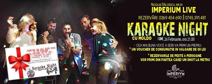 ● Karaoke Night cu Moldo ● Imperium live