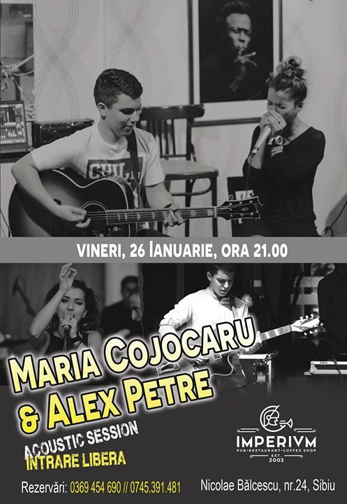 Maria Cojocaru & Alex Petre - Acoustic Session