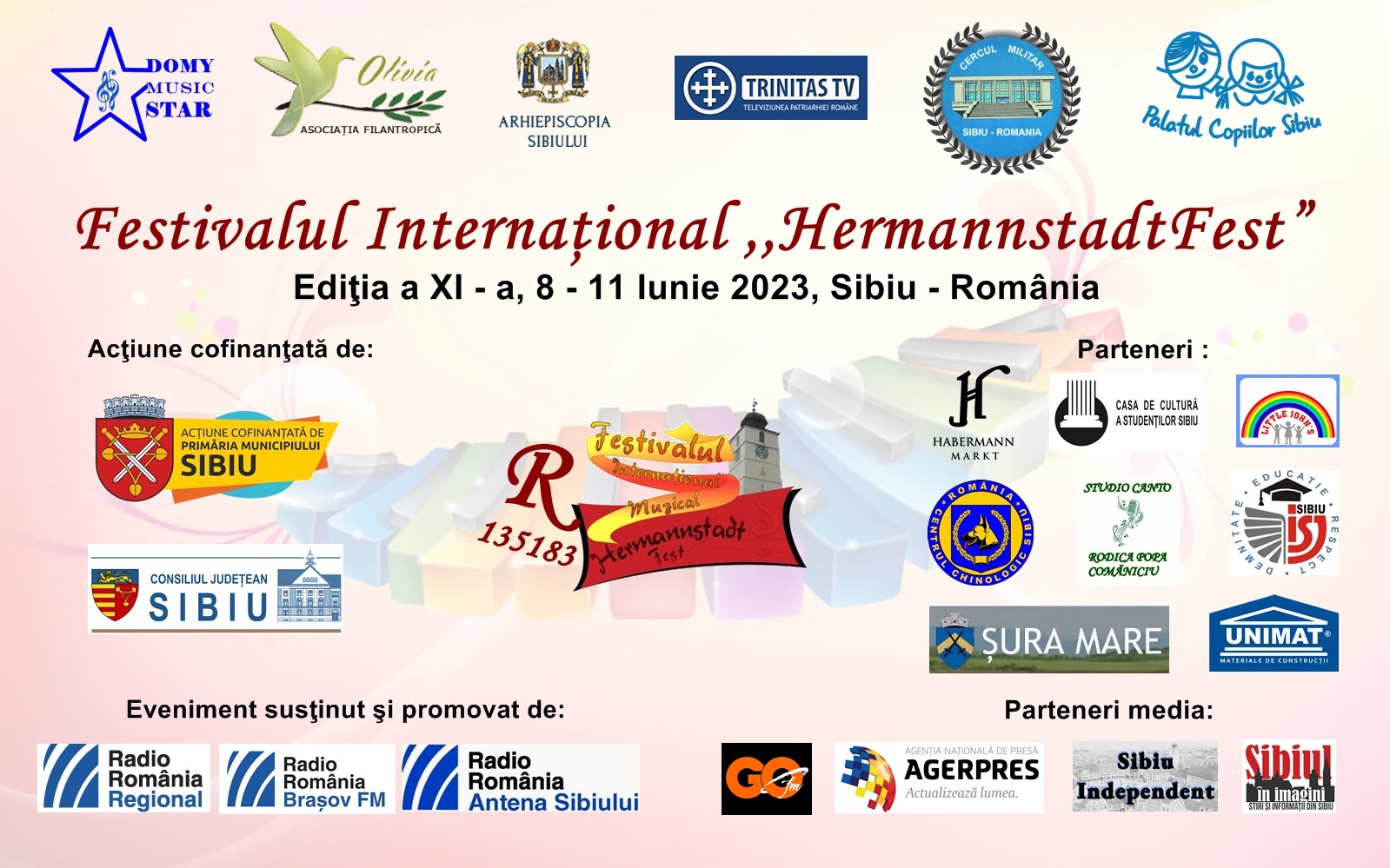 Festivalul Internaţional HermannstadtFest - ediţia a XI - a