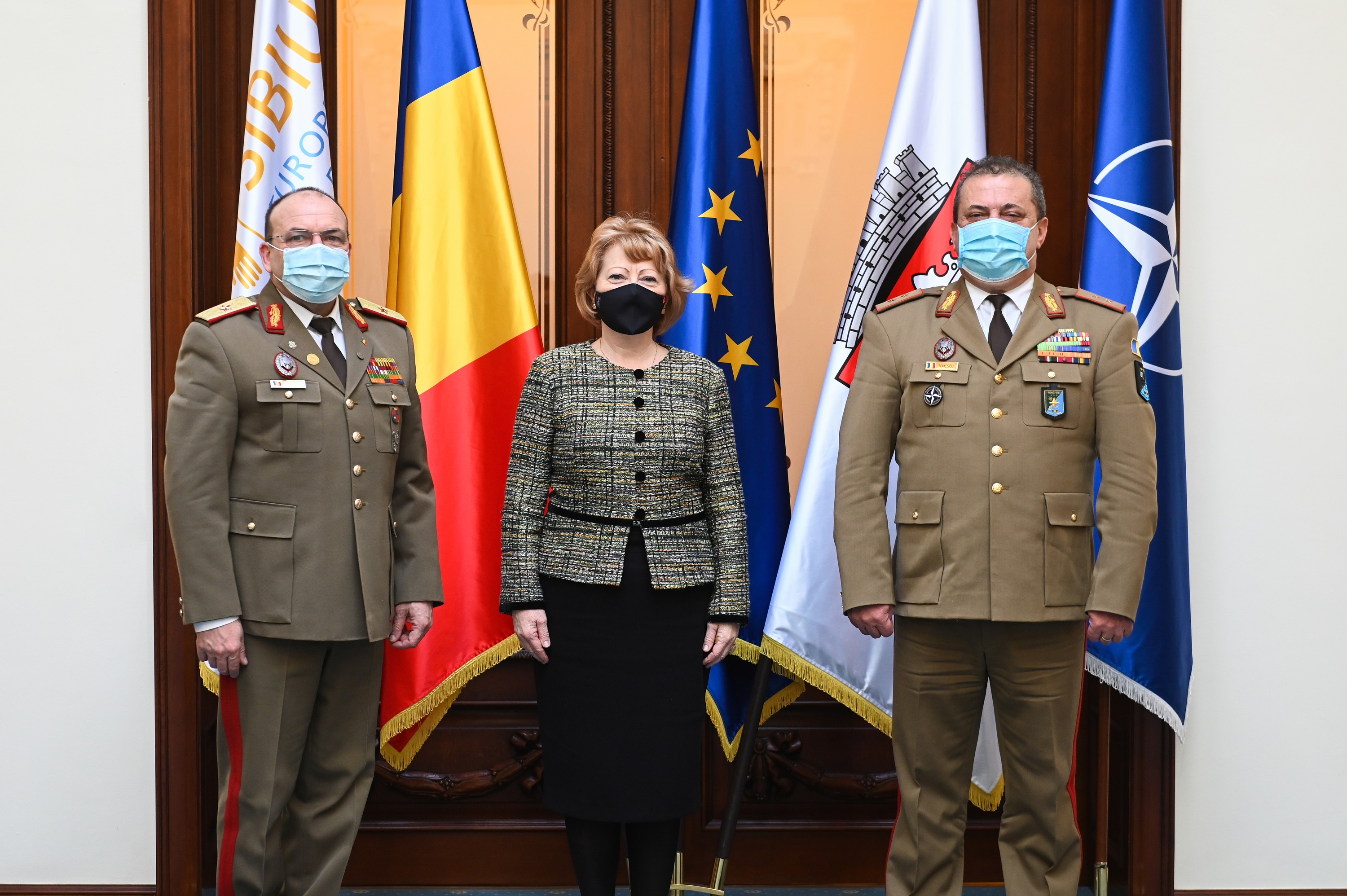 Întâlniri de lucru pe tema deschiderii Comandamentului NATO în Sibiu 