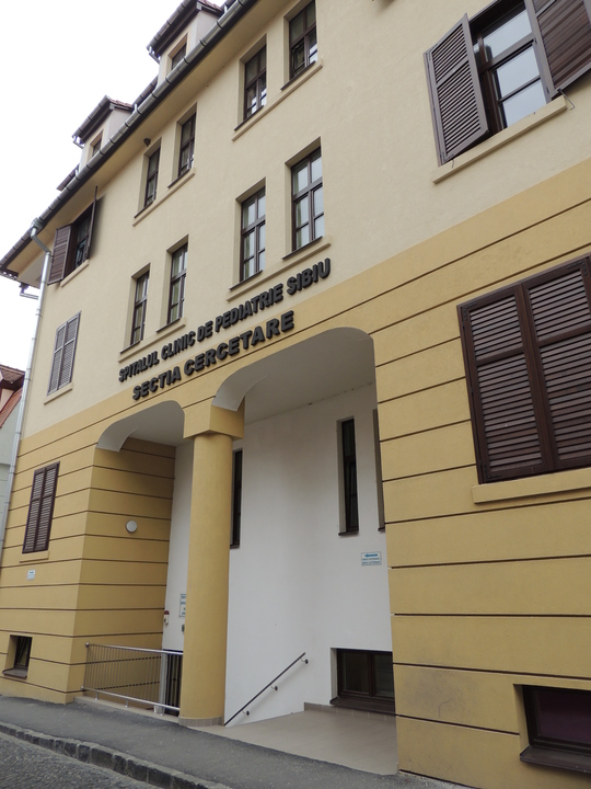 Măsuri speciale la Spitalul de Pediatrie Sibiu