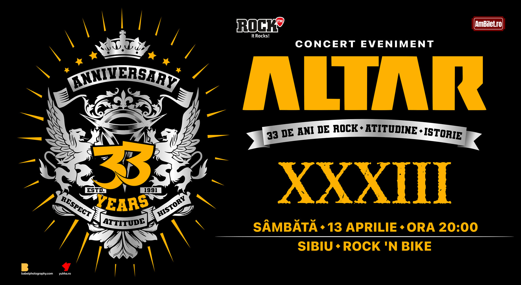 ALTAR 33 YEARS > Concert Aniversar > Rock'n Bike > SIBIU