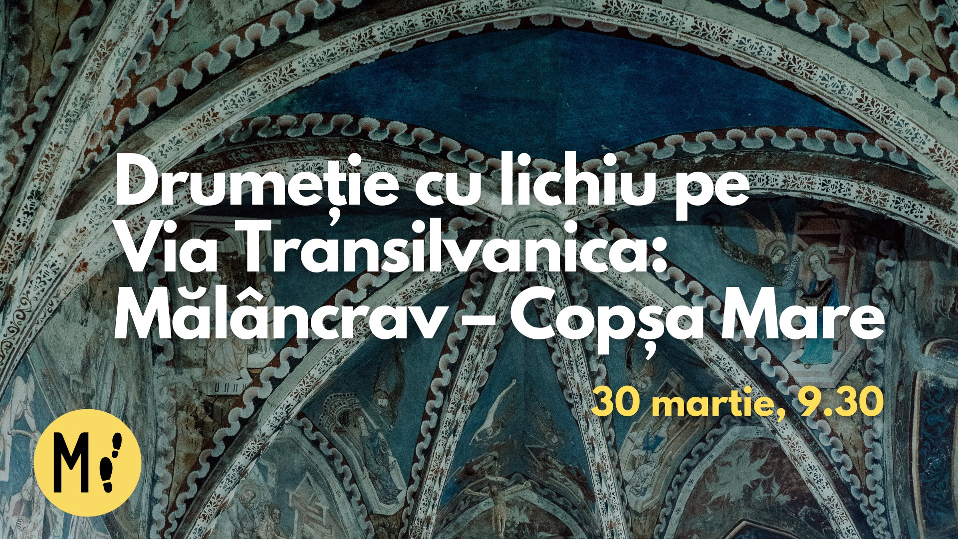 Drumeție cu lichiu pe Via Transilvanica: Mălâncrav - Copșa Mare
