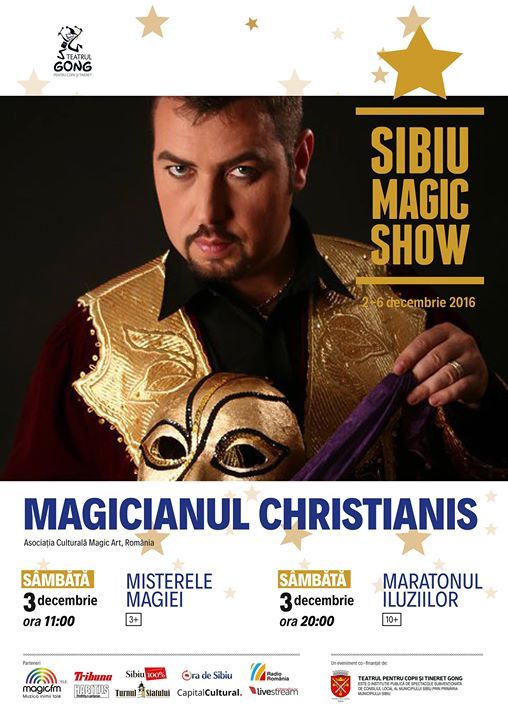 Maratonul Iluziilor cu Christianis // Sibiu Magic Show 2016