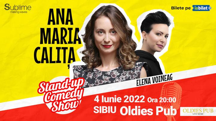 Stand-up Comedy cu Ana Maria Calita la Oldies Pub