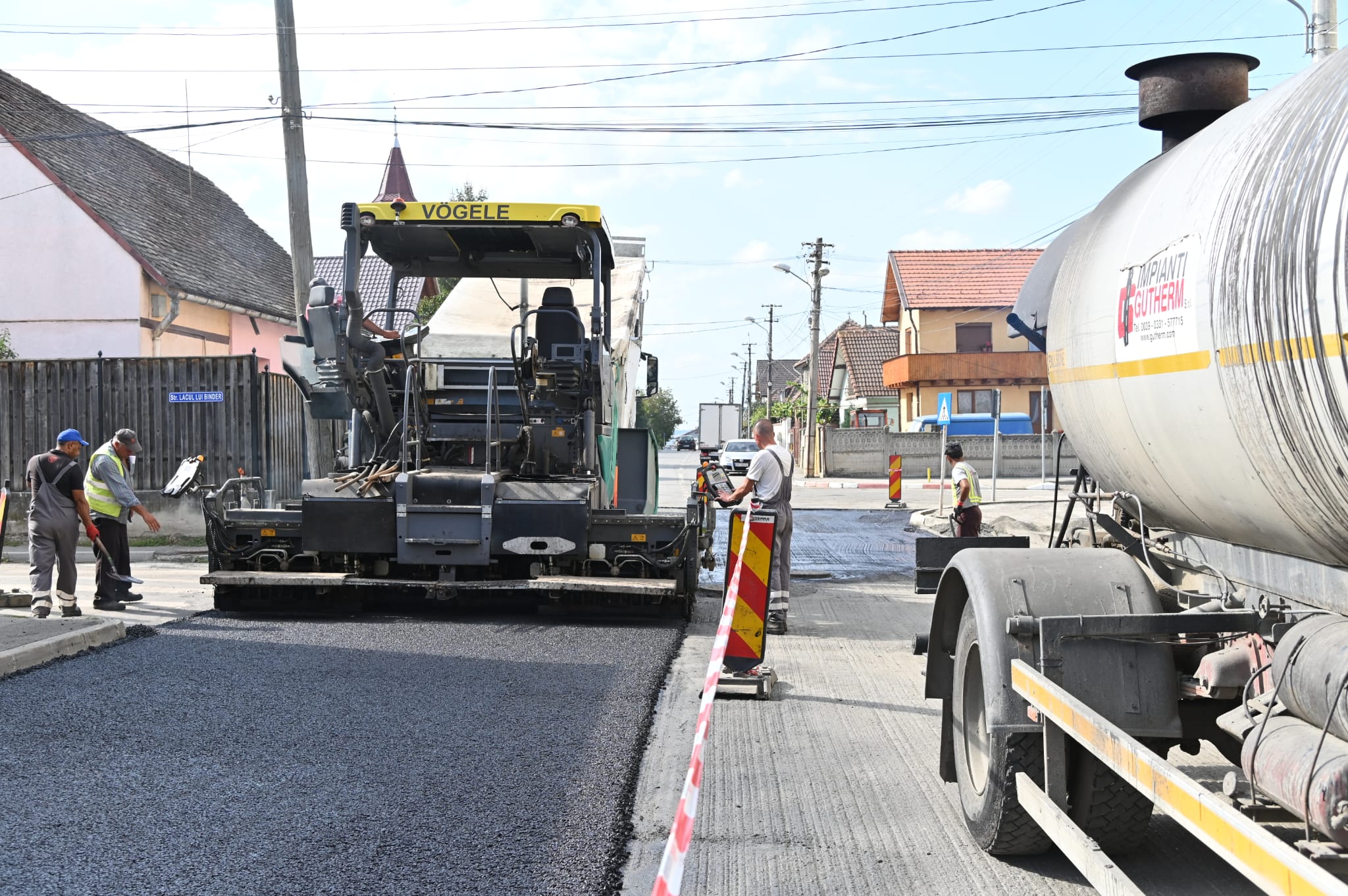 Încă 4 străzi din Sibiu intră în reparații 