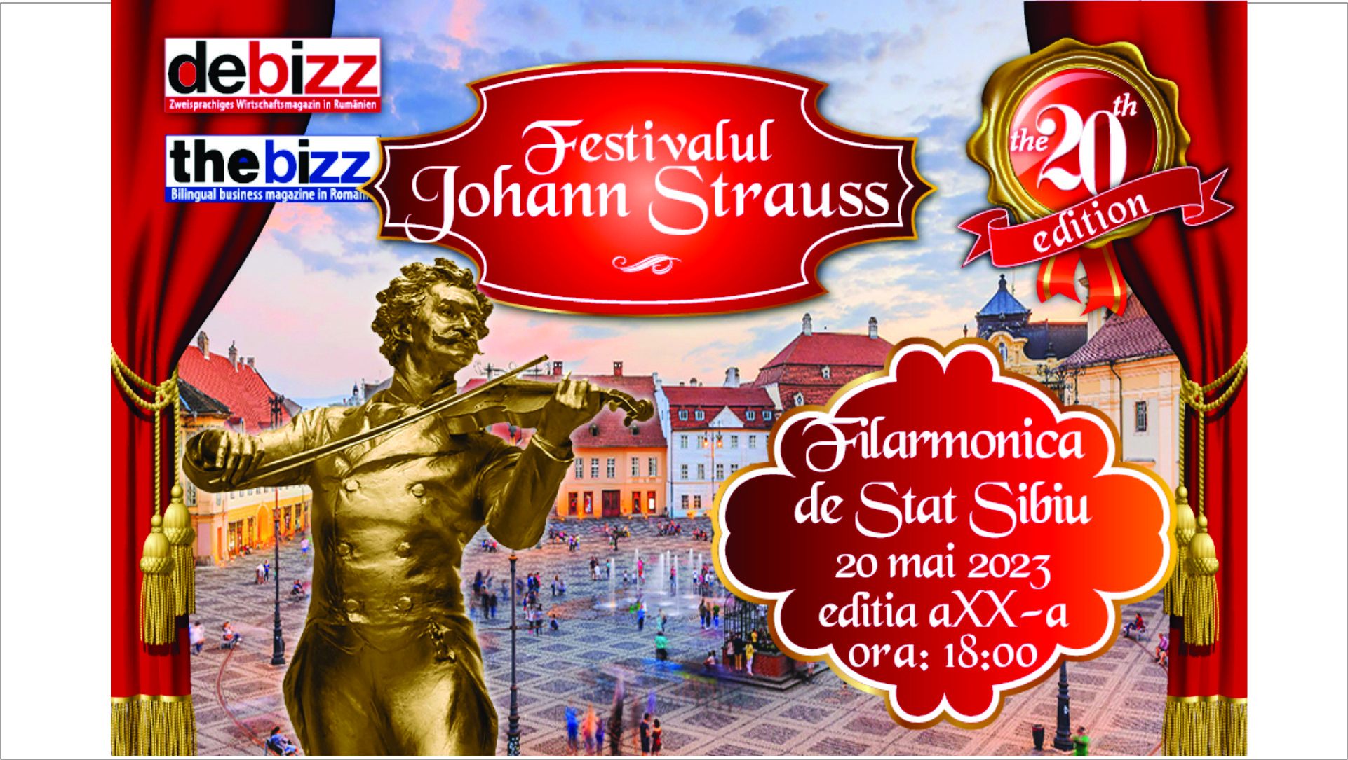 Festivalul Johann Strauss, editia a XX-a 2023 Sibiu