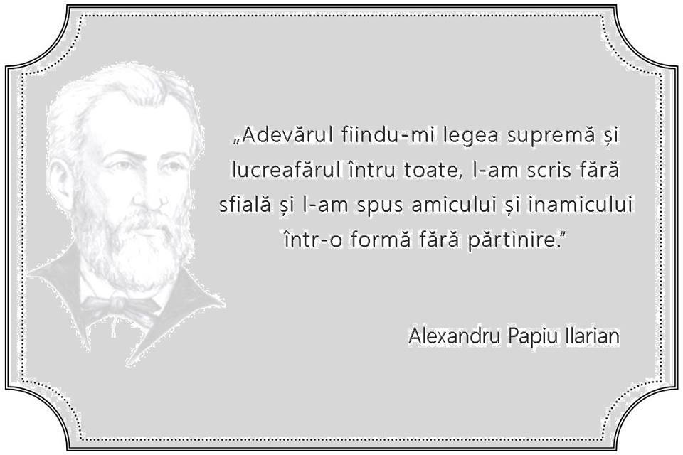 Comemorare Alexandru Papiu Ilarian (II)