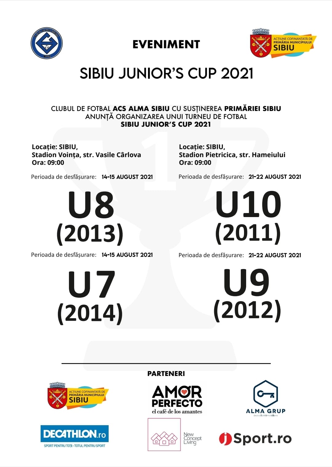Sibiu Junior̕ s Cup