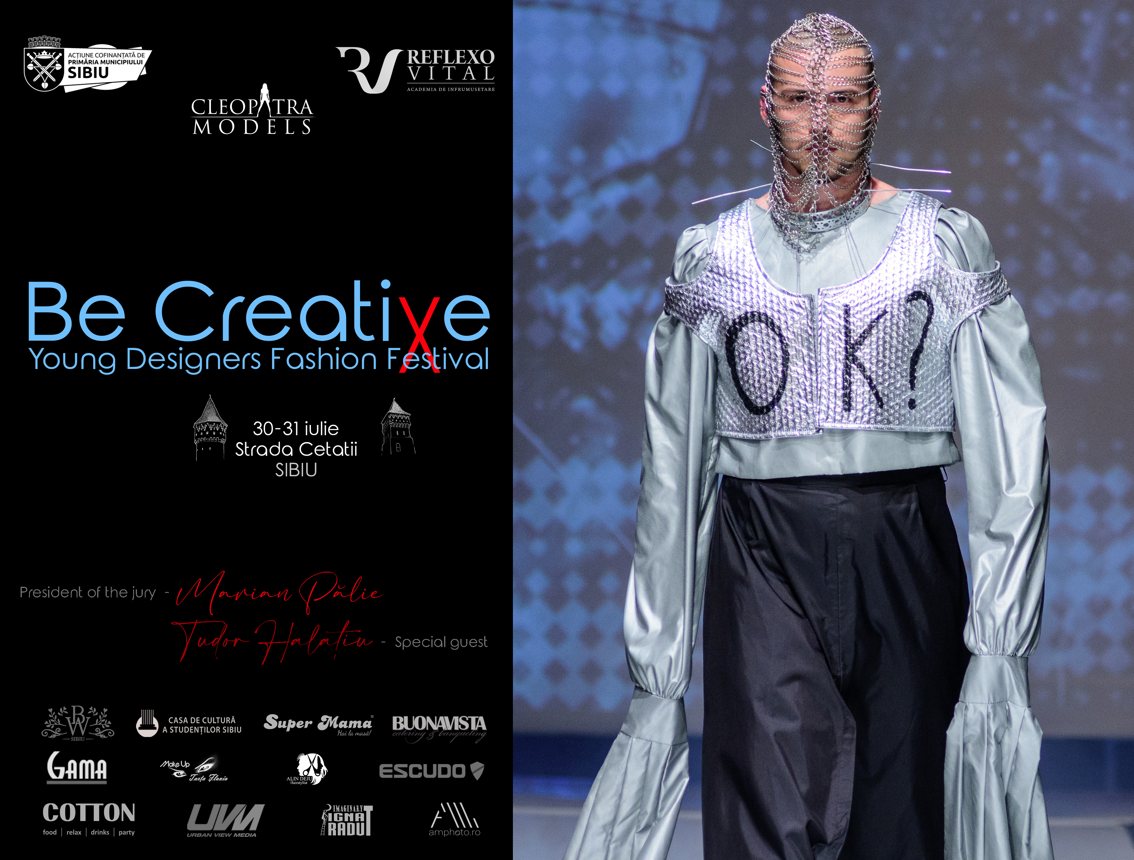 Festivalul național studențesc de modă și design vestimentar „BE CREATIVE" ediția X - 2021