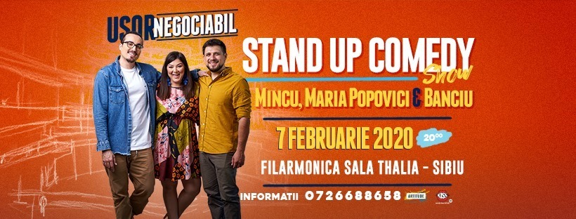 UȘOR Negociabil cu Maria, Mincu & Banciu@Sibiu