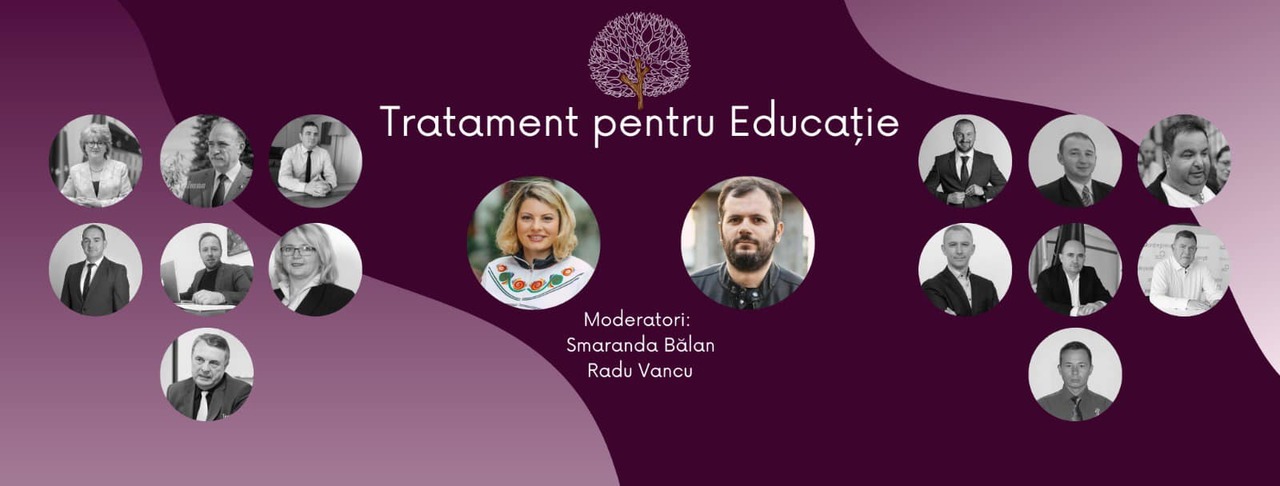 Tratament pentru Educație - Dezbatere pe tema educației între candidații Municipiului Sibiu