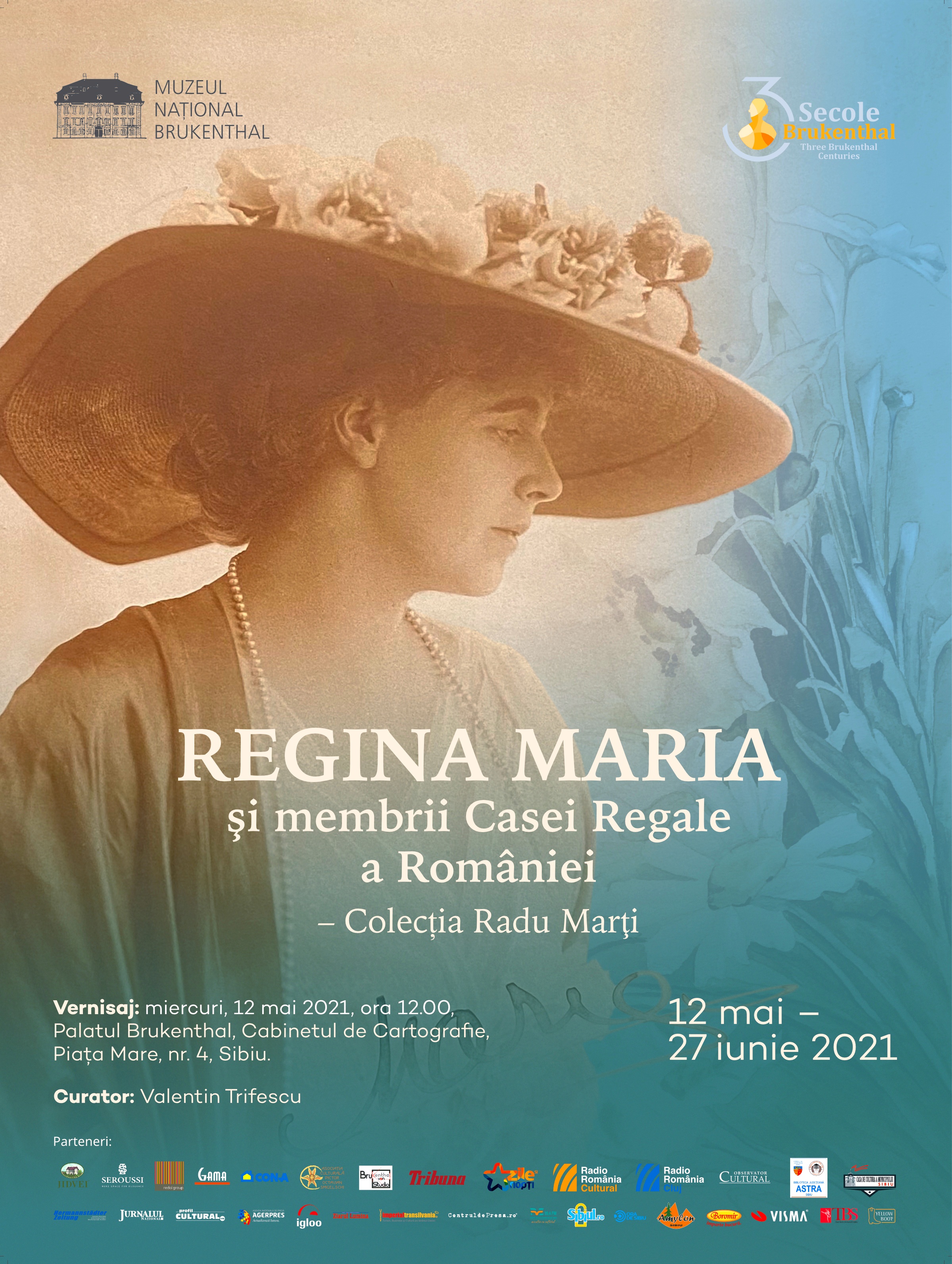 Regina Maria şi membrii Casei Regale a României – Colecţia Radu Marţi