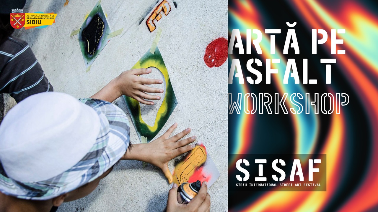 Artă pe asfalt Workshop ╳ SISAF 2020
