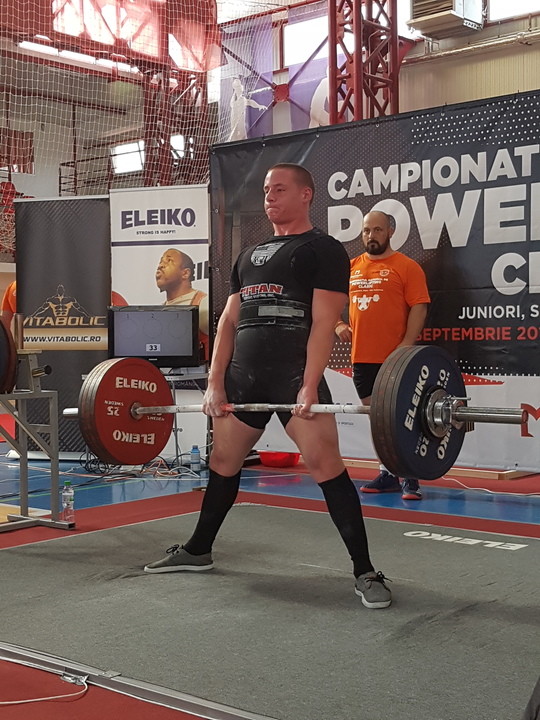 Participare la Campionatul European de Powerlifting clasic, Kaunas, Lituania