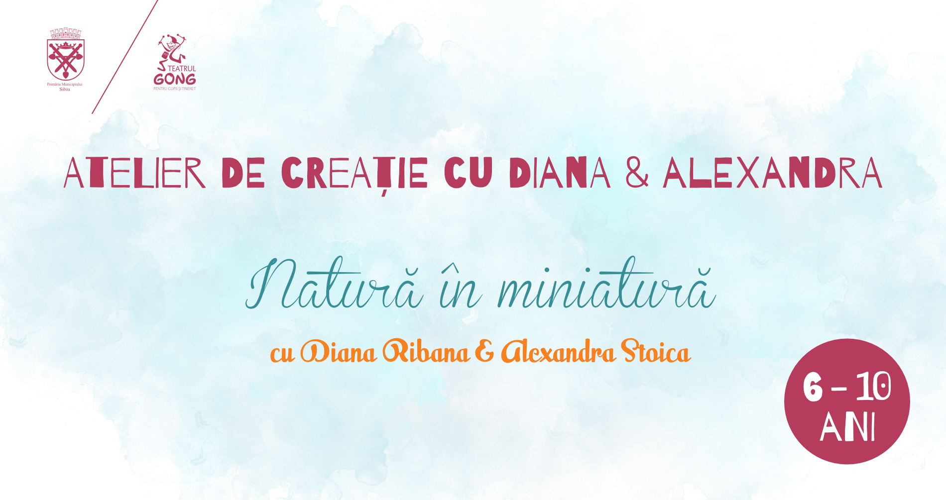 Atelier de creație cu Diana & Alexandra – Natură în miniatură