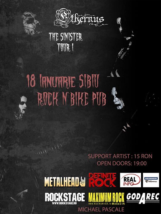 The Sinister Tour / Ethernus / Rock N`Bike Sibiu