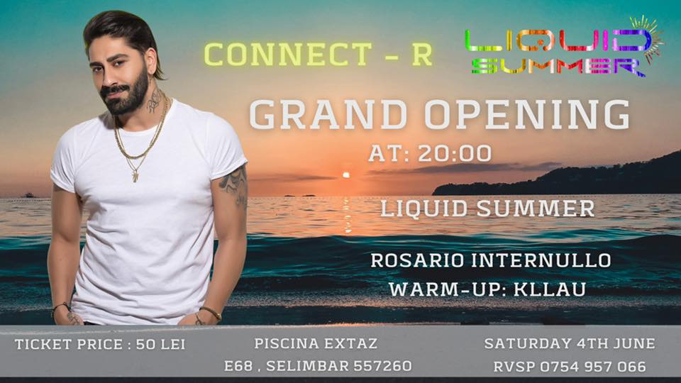 Graaaaaand Opening Liquid Summer! Concert Connect-R & Band