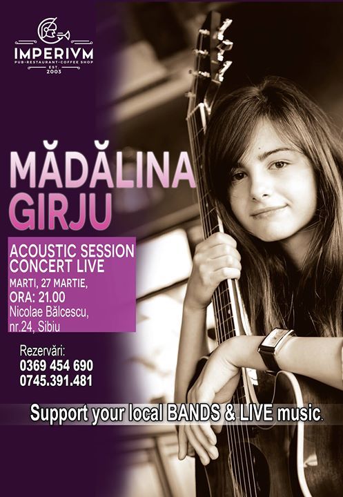 Acoustic Session - Mădălina Gîrju