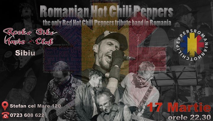 Red Hot Chili Peppers tribute show by Romanian Hot Chili Peppers