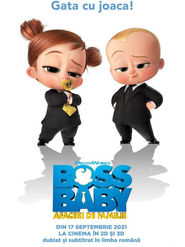 Boss Baby: Afaceri de Familie (3D) DUB