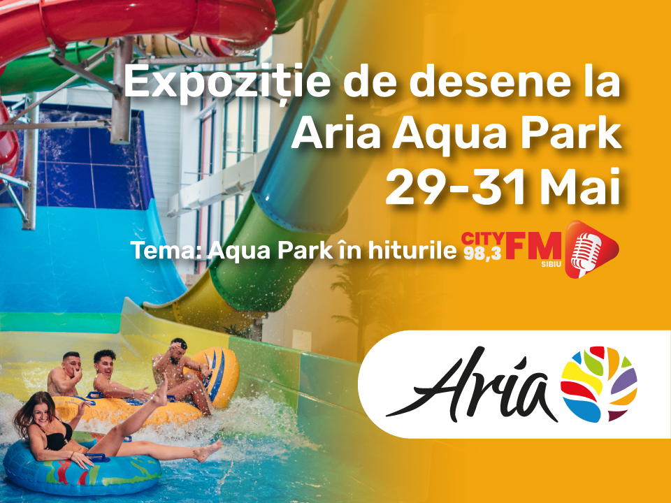 Expozitie si concurs de desene la Aria Aqua Park
