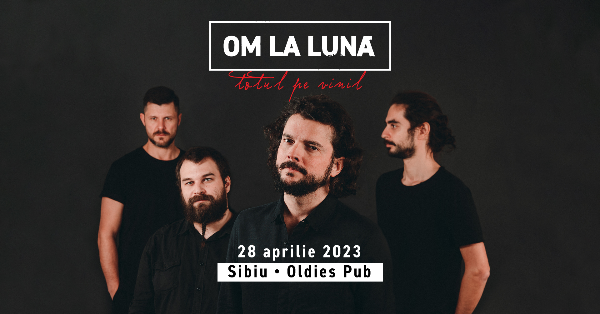 OM LA LUNĂ | TOTUL PE VINIL ☾ Concert de lansare la Sibiu