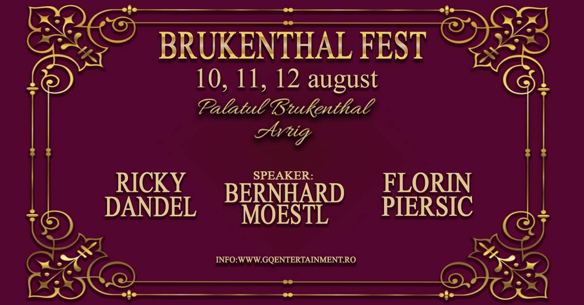 Brukenthal Fest I - Ricky Dandel & Florin Piersic