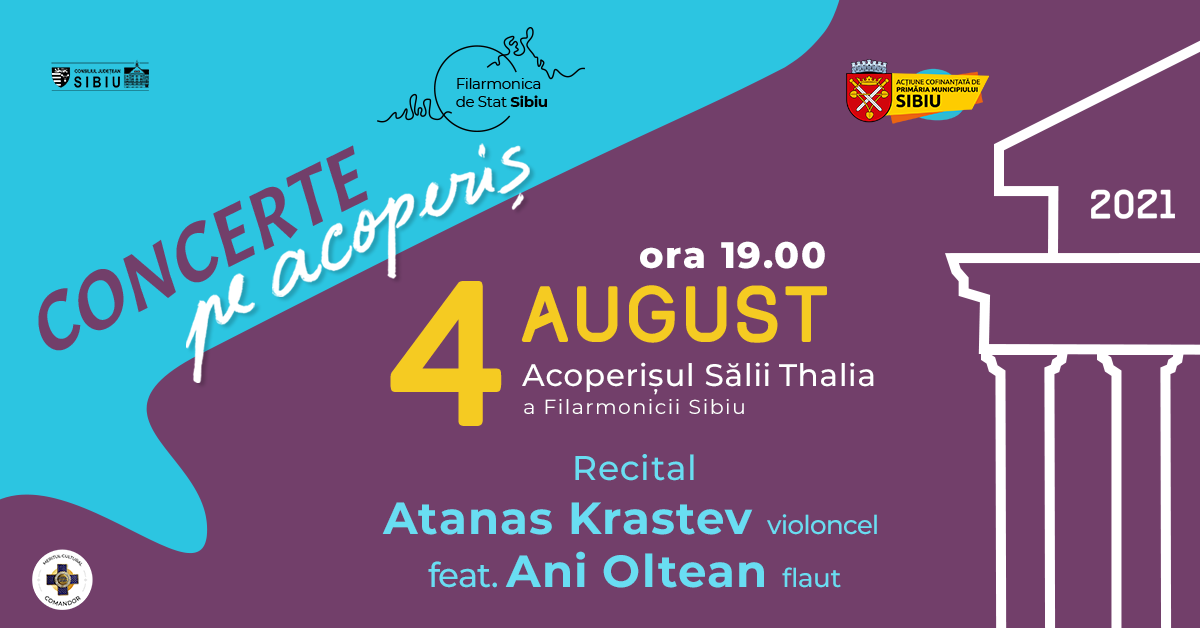 Recital Atanas Krastev (violoncel) feat. Ana Oltean (flaut)