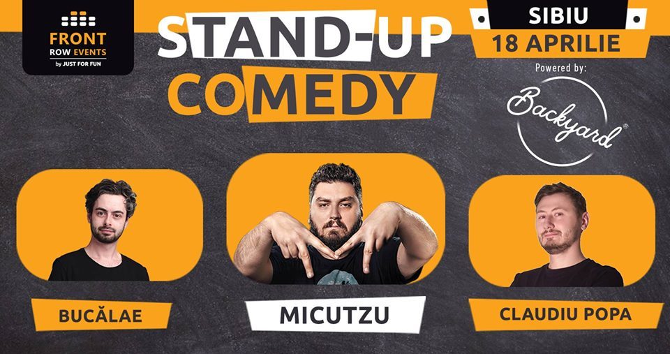 Stand-up comedy cu Micutzu, Bucălae & Claudiu Popa