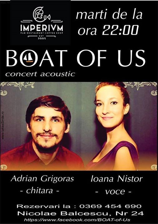 Boat of Us - concert acoustic