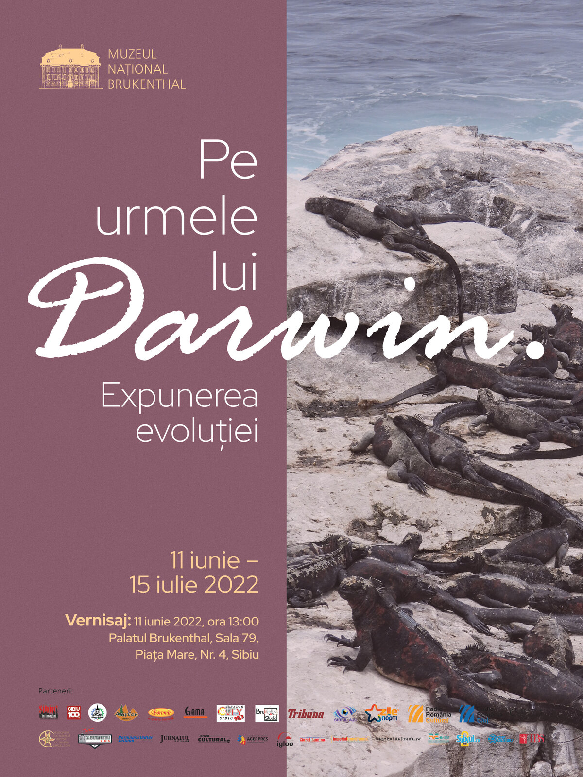 On the footsteps of Darwin. Exhibiting evolution