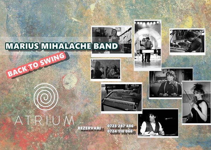 Concert: Back to Swing cu Marius Mihalache Band