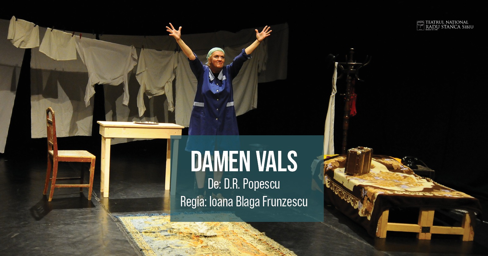 „DAMEN VALS” de D.R. Popescu, regia Ioana Blaga-Frunzescu