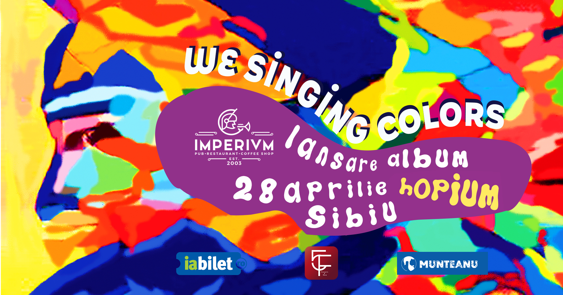 We Singing Colors • Lansare album „Hopium” • Imperium • 28.04