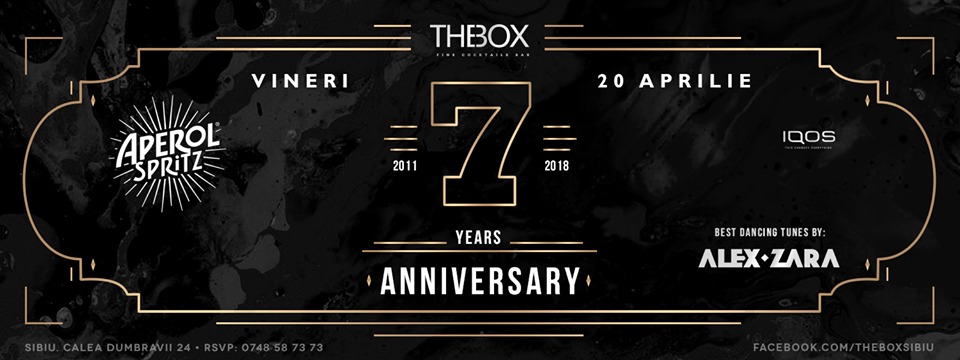 The Box 7 Years Anniversary