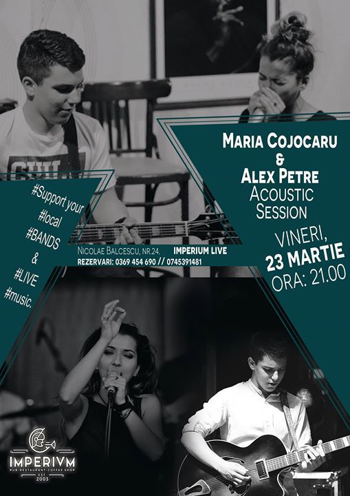 Concert live - Maria Cojocaru & Alex Petre
