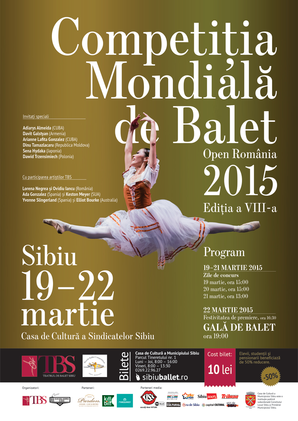 Competiția Mondială de Balet - Open România 2015 