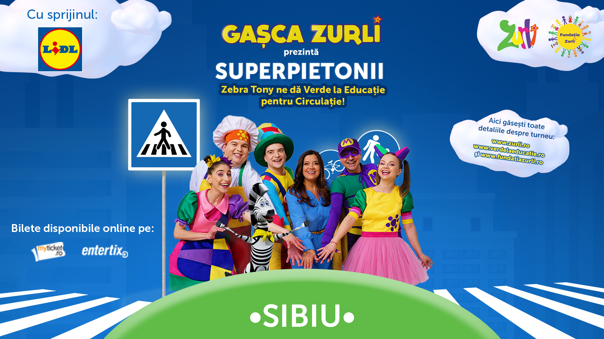 Turneu Național SuperPietonii la Sibiu