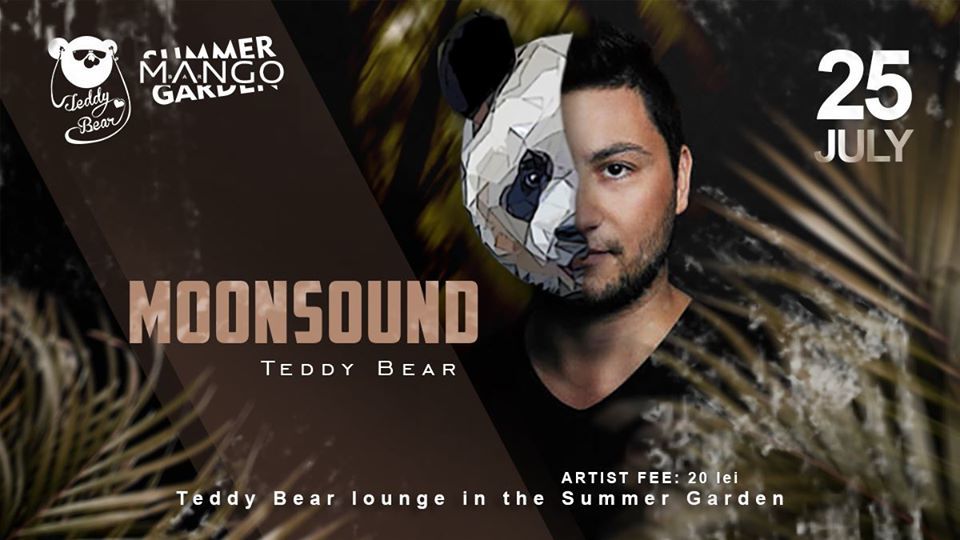 MoonSound (Teddy Bear) lounge in the summer garden