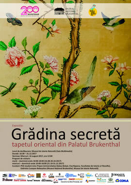 Grădina secretă: tapetul oriental din Palatul Brukenthal