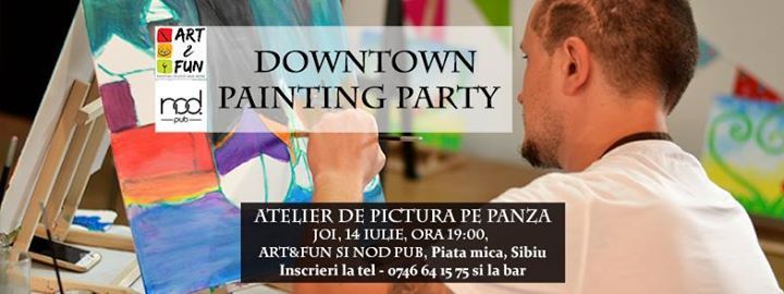 Downtown Painting Party