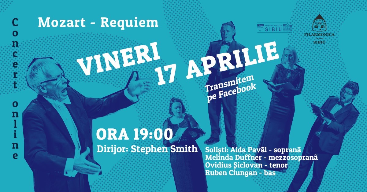 Concert online: ”Requiem” de W.A.Mozart