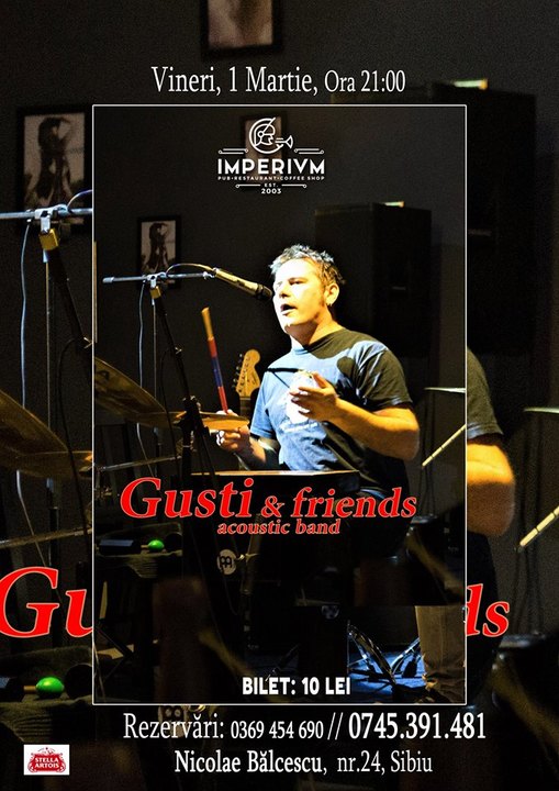Gusti&Friends // Acoustic band // Imperium Live