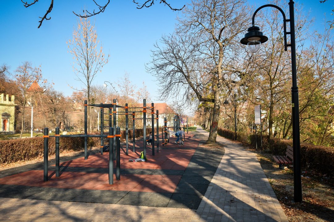 Sibiul are un nou parc pe bulevardul Corneliu Coposu