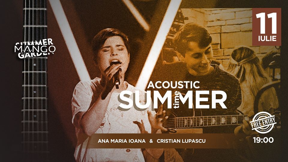 Acoustic Summer Time with Ana & Cristian
