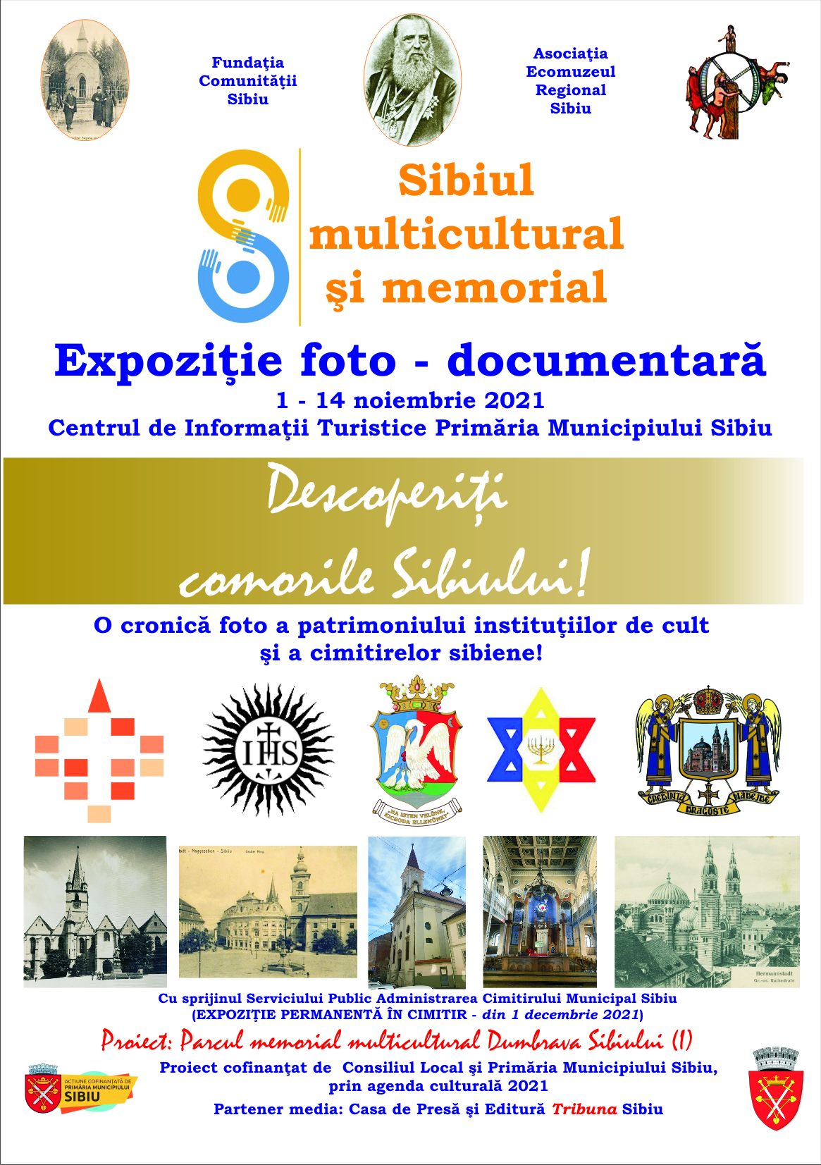 Expoziție foto-documentară „Descoperiți comorile Sibiului”