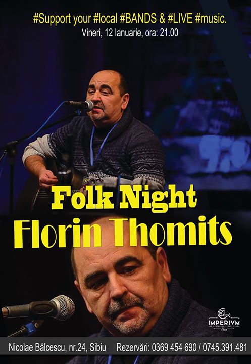 Folk NIGHT cu Florin Thomits