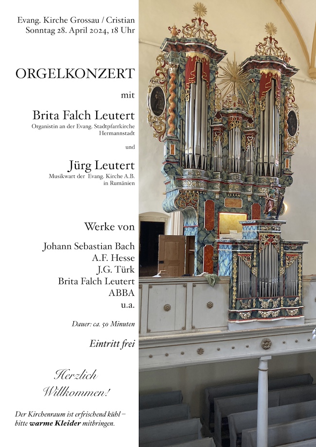 Concert de orga / Organ Concert / Orgekonzert